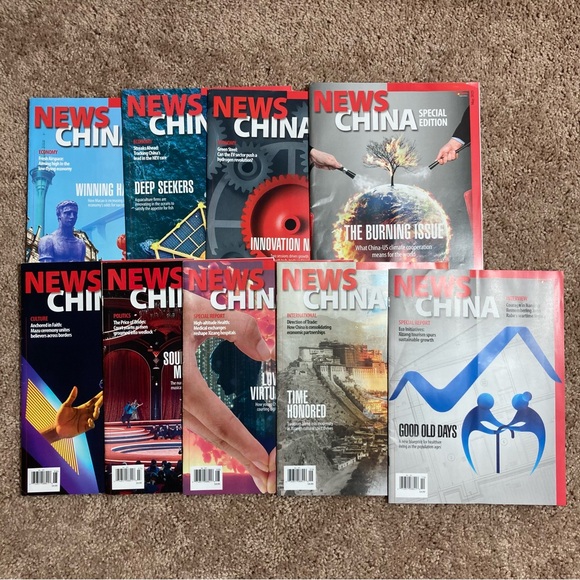 NEWS CHINA MAGAZINE Lot Of 9  Mar To Oct 2025 Issues For Magazine Collectors - Picture 1 of 13